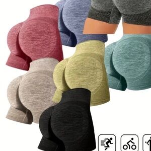 Seamless High-Waist Butt Lifting Shorts